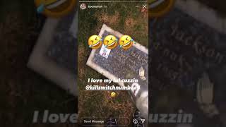 BOE Member “Mumu” posts video of affiliate urinating and stomping on Grego and Jody Woahs graves [upl. by Llednik]