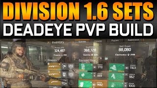 16 DeadEYE BEST PVP Build Guide  The Division  Last Stand  Best build for PVP [upl. by Htebazile]