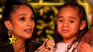 EMOTIONAL Golden Buzzer Audition Leaves Judges IN TEARS on Britains Got Talent [upl. by Acalia]