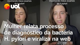 Mulher descobre bactéria no intestino e relata dificuldades no diagnóstico Tinha muitos gases [upl. by Amund7]