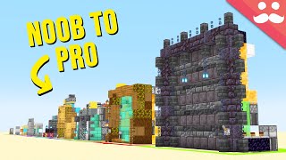 11 Levels of Minecraft Door From Noob to Pro [upl. by Dorsman]