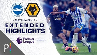 Brighton v Wolves  PREMIER LEAGUE HIGHLIGHTS  10262024  NBC Sports [upl. by Naek]