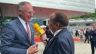 Bregenzer Festspiele Innenminister Gerhard Karner zu seiner quotPremierequot [upl. by Pollard]