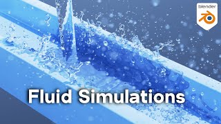 Fluid Simulations for Beginners 💦 Blender Tutorial [upl. by Eidorb]