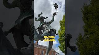 Foolery shines globally shakespeare stratforduponavon walkingtour visitengland villagevlog [upl. by Hinman]