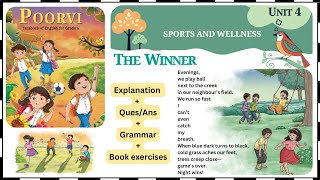 Class 6 English  The Winner  Chapter 11  Sports and Wellness  Unit 4 class6english curiosity [upl. by Lewej]