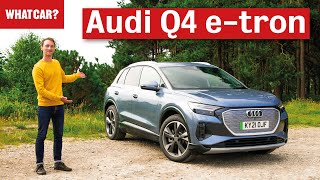 2022 Audi Q4 etron review – best posh EV  What Car [upl. by Miche]