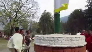 Punakha Dzong and arrival at the Tsechu  Festival [upl. by Vida]