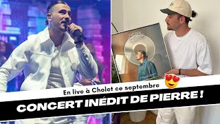 Pierre Garnier Star Academy prépare un concert incroyable à Cholet en septembre [upl. by Joselow148]