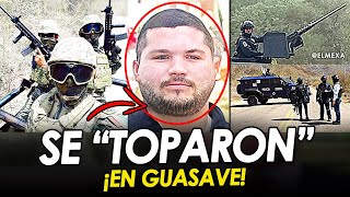 ¡¡BOMBAZO MARINOS le DIERON PLOMO a POLICIAS ESTATALES en PLAZA del CHAPO ISIDRO [upl. by Meier]