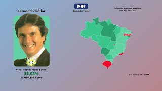 RARO “Fé Brasileira” Jingle de Fernando Collor  Eleições Presidenciais Brasileiras em 1989 [upl. by Rai282]