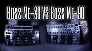 ¡BOSS ME90 VS BOSS ME80  ¡Características  PRUEBA de sonido [upl. by Ytte186]