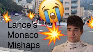 My Pilgrimage To Lance Strolls Monaco F1 Crash Barriers [upl. by Nomelihp302]