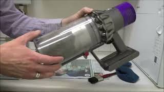 How to clean and maintain the Dyson V10 Cordless Vacuum Cleaner [upl. by Eiramana186]