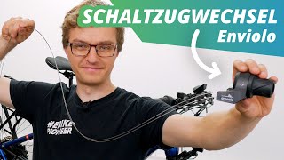 Schaltzug wechseln an Enviolo amp NuVinci Naben  Tutorial 🔧 [upl. by Phare791]