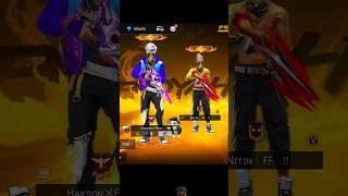 Nitin free fire vs Hakson Pro Gaming 🔥 One of The best Collection vs  Garena free fire max shorts [upl. by Yekcim750]