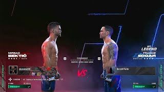 UFC 5 Mirsad Bektic VS Frankie Edgar [upl. by Yruj815]