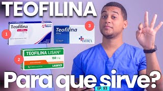 TEOFILINA PARA QUE SIRVE  3 COSAS [upl. by Derf229]