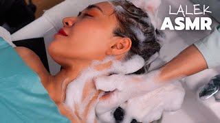 Pure Bliss Relaxing Hair Wash amp Soap Massage ASMR [upl. by Ledua]