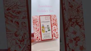 Loccitane Almond Holiday Set christmas unboxing bodycare loccitane [upl. by Alderson649]