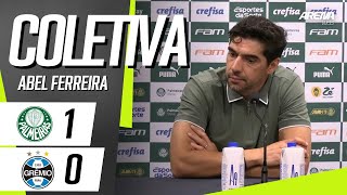 COLETIVA ABEL FERREIRA  AO VIVO  Palmeiras 1 x 0 Grêmio  Brasileirão 2024 [upl. by Ebsen]