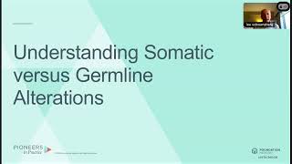 Germline vs Somatic Alterations in Advanced Cancers [upl. by Pierrette]