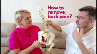 Back Pain RELIEF with cQtherapy Method by Peters Zborowski [upl. by Assyn]