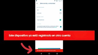 ❌este DISPOSITIVO ya esta REGISTRADO en otra Cuenta rappi🤔 [upl. by Alaine]