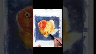 Teach you how to draw Ranchu goldfish by hand step by step [upl. by Rahr]