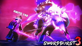 Roblox  GAME SWORD ART ONLINE MỚI MÌNH CÀY CUỐC ĐỂ MẠNH NHƯ ANH HACK KIẾM SĨ KIRITO  Swordburst 3 [upl. by Gruber491]