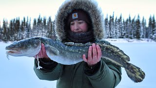 Burbot or Bust  Set Lines on the Frozen River [upl. by Radbourne]