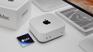 NEW Mac Mini M4  Unboxing amp Size Comparison [upl. by Ahsak]