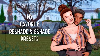 My Favorite Sims 4 Reshade and Gshade Presets  Links 💚  The Sims 4 ts4 thesims4 [upl. by Aenehs578]