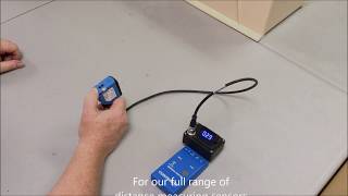 Contrinex Tutorial on setting C55 Distance Laser [upl. by Linker660]