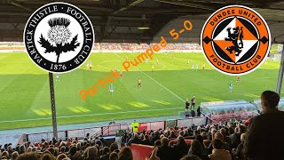 SCENES AS UNITED PUT 5 PAST A POOR PARTICK SIDE Dundee United v Partick Thistle Matchday Vlog [upl. by Idola]