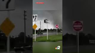 Tornado near B Rd amp Southern Blvd in Wellington  Florida [upl. by Anifesoj299]