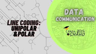 Digital Transmission Line Coding Unipolar amp Polar Scheme [upl. by Akel492]