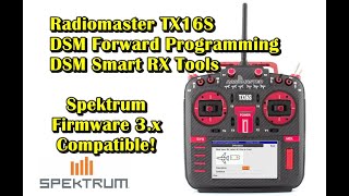 How To Radiomaster TX16S DSM Tools Install and Update [upl. by Leibrag]