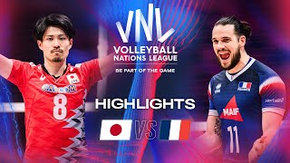 🇯🇵 JPN vs 🇫🇷 FRA  Gold Match  Highlights  Mens VNL 2024 [upl. by Anerrol]