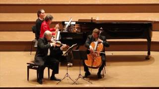 14 Brahms  Trio for piano violin amp cello in Cmajor Op 87 [upl. by Oniger]