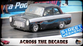 Dragracing Start Line Clips from SantaPod Drag amp Drive Event Street Weekend 2024 The last part [upl. by Burck]