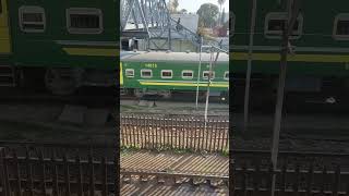 Green Line Express Departure Rawalpindi Railway station viral [upl. by Eldnar871]