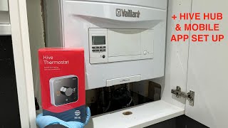 Hive V3 Thermostat Installation In 10 Mins  Combi Boiler Wiring  Vaillant EcoTec Pro [upl. by Noitsuj595]