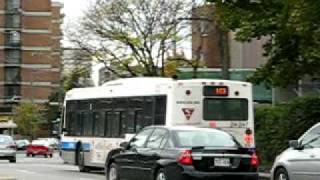 Montreal Nova Bus STM 103 route [upl. by Atiuqnahs]