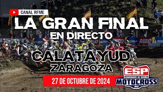 MX Calatayud 2024 ¡En directo Campeonato de España de Motocross [upl. by Frodin]