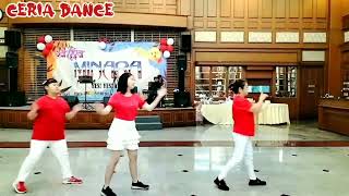 One Way Ticket  Line Dance  Ceria Dance choreo Pony Chen  TW [upl. by Eniaral]