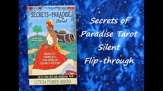 Secrets of Paradise Tarot  Silent Flipthrough [upl. by Negroj230]