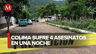 En Colima asesinan a 4 personas en distintos puntos [upl. by Haorbed872]