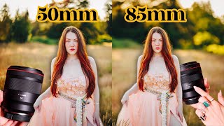 Canon 50mm f12 RF vs 85mm f12 RF Which Lens Should You Buy [upl. by Romine]