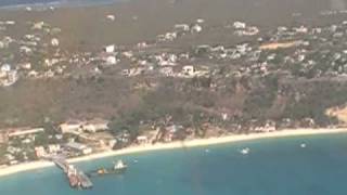 Flying into Anguilla [upl. by Lanette]